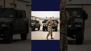 🇺🇸 Kentucky Army Soldier Balances Strength and Grace to Blurred Lines 🎖️ #dance #shorts