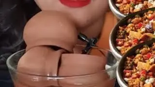 clay pot swallowing video || clay pot eating swallow