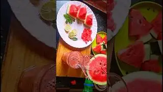 Mojito🍹#shorts #summerdrink #mojito #watermelonmojito