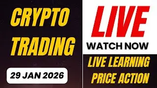 Live crypto & forex trading market analysis 29/01/2026 #trading #crypto #crypcurruncy #stockmarket
