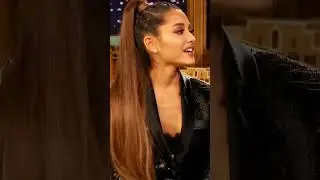 I never wear shorts in my life #arianagrande #interviewshorts #jimmyfallon #funnyclip #talkshow