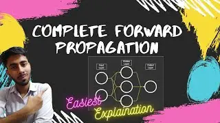 3)What is Forward Propagation ? | ANNs | Why bias added ?| Pre-activation & Activation| Notes| Hindi
