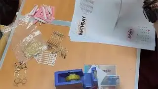 [ THIS IS NOT TUTORIAL ] Making 3D birthday gift frame - shadow box LED frame #giftideas #bydechip 
