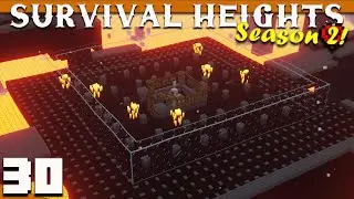 At Last, A Proper Wither Skeleton Farm! | Minecraft Amplified Hardcore - Survival Heights [S2 30]