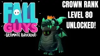 Finally Reached Crown Rank 80! Unlocking Arcane Drake in Fall Guys 🐉 (7,500 Crowns)