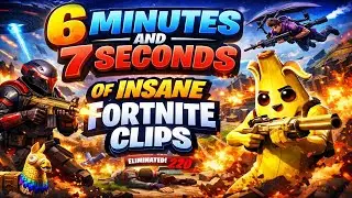6mins and 7 Seconds of insane Fortnite clips