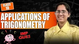 🔴Class 10 Applications of Trigonometry Imp Quest | Krishna Education Center | #class10 #maths