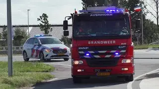 Hulpdiensten rukken groots uit voor ernstig ongeval in Spierdijk