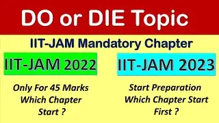 Important Topic For IIT- JAM 2022 /2023 Aspirants II Do or Die Topic II #allyiumchemistry #alkarani