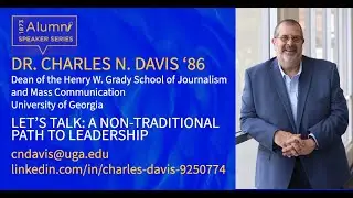 1873 Alumni Speaker Series featuring Dr. Charles Davis '86