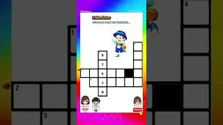 Crossword Rhyming Words with Suffix -KIN #fy