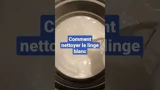 astuce pour  d&eacute;tacher, laver, raviver le linge blanc  #pergabonate #cleaning