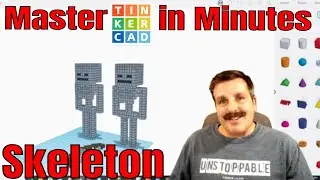 Создайте скелет Minecraft с помощью Tinkercad за считанные минуты | Slick Skill Builder