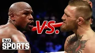 McGregor vs. Mayweather -- VERBAL WAR, McGregor Wants $100 Million to Box Floyd | TMZ Sports