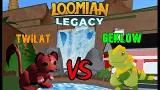 Twilat VS Geklow, Battle of the Century!!! | Loomian Legacy PVP.