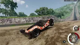 BeamNG Drive Gameplay - Downhill Destruction