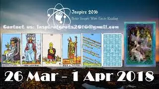 Taurus Weekly Tarot Reading 26 March - 1 April 2018 by Inspire 2016 (Special Libra Full Moon)