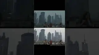 Her (2013) Color Grade Breakdown Comparison; Wide Exterior Day