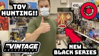 Toy Hunting for New Star Wars Vintage Collection & Black Series Figures