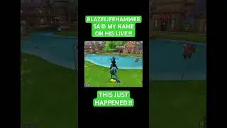 He Said My Name Live!!! @BlazeLifehammer