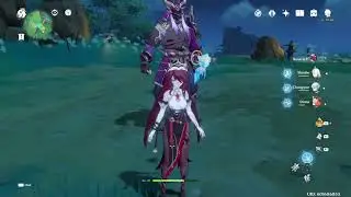Genshin Impact | Cryo team for Rosaria`s Birthday