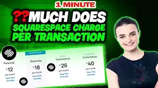 How much does squarespace charge per transaction 2025