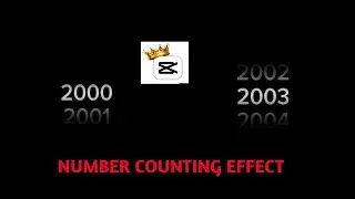 NUMBER COUNTING EFFECT 😱| CAPCUT EDITING 🔥 #numbercounting 