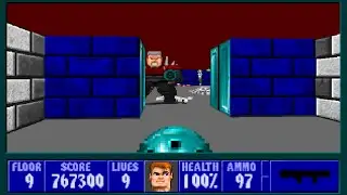 Wolfenstein 3D: 30th Anniversary Edition - Episode 8 Floor 9 (Eugene Grosse)