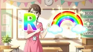 R is for Rainbow 🌈 | Learn the Alphabet for Kids | Fun Letter R Learning Short