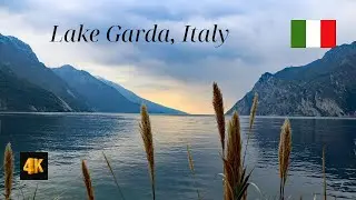 Озеро Гарда. Пешая прогулка вдоль озера.Limone sul Garda Promenade/ Лимоне-дель- Гарда