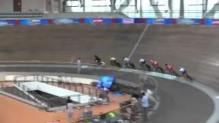 China Track Cup I: Men's Elite Keirin Final 1-6 (crash)