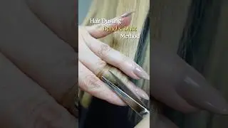 Hair dusting method to snip your split ends!