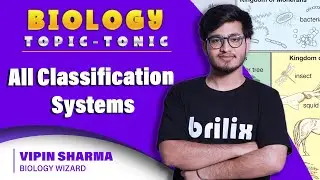 2 Kingdom, 3 Kingdom, 4 Kingdom & 5 Kingdom System of Classification | Biology Topic Tonic #brilix