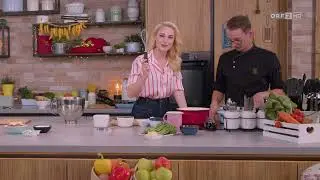 Silvia kocht - Michael Moser - Geschmorte Kalbsbacke -  Karamellisierter Grießschmarrn