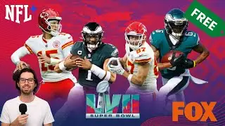How to Watch The 2023 Super Bowl For Free | How to Stream Super Bowl LVII Live Without Cable