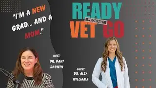 New Grad Vet & Mom 👩&zwj;⚕️👶 | Mentorship & Work-Life Balance | Ready Vet Go 🎙️ | Dr. Allie Williams ✨