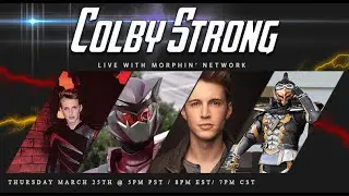 Colby Strong (Beast Morphers Villain_ Blaze) Live Stream Interview