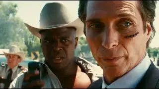 Fed Don't like Local Police | Drive Angry 2011