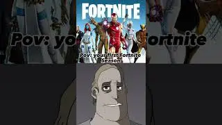 POV Your First Fortnite Season💀  #fortnite