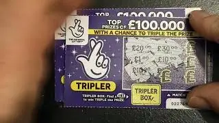 &pound;1 Purple Triplet Scratch Cards Any Wins? 🙂