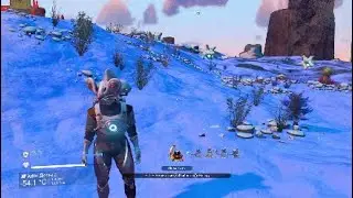 Обзор очень красивой системы в галактике Eissentam | No Man's Sky | PS4 Pro