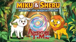 Miku & Sheru&rsquo;s Amazing Egg Portal Adventure! | Magical Cartoon