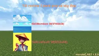 Top 2 Resource Pack PVP Cực Đẹp v&agrave; Sky  D&agrave;nh Cho Bedwars|HeroMC1.8.9