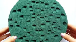 Dry floral foam crushing |WATCH IN HD| ig @asmr_by_ann