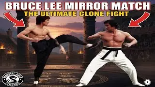 🐉 Bruce Lee Mirror Match ⚡ Ultimate Clone Fight 🔥 Legendary Kung Fu Showdown Must-See