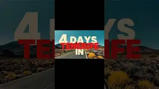 4 dias en Tenerife🇮🇨🌺 #shorts #tenerife #travel #viral #foryou