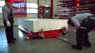 JUNG Lifting Jacks & Machinery Skates - JH 10 G plus JF18