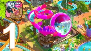 RollerCoaster Tycoon Touch - Gameplay Walkthrough Part 1 - (Android, iOS)