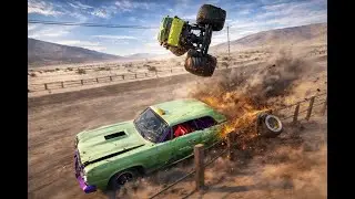 Randomized Police Chases in BeamNG Drive!