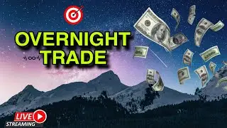 TRADING OVERNIGHT IN LIVESTREAM [ICT TRADER]